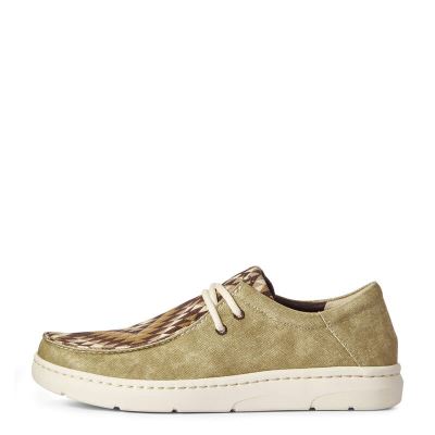 Ariat Hilo - Sneakers Beige Bruin Heren - 24683-255